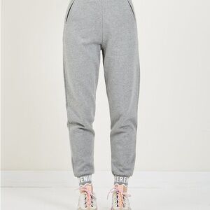 Opening Ceremony Womens Grey Logo Scallop Sweatpants Joggers Pants Size XS